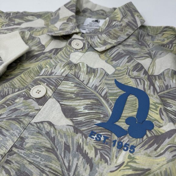 Disney Resort Spirit Jersey Tropical Long Sleeve Shirt Size Small‎ Adult NWT - Picture 5 of 13